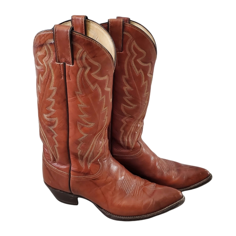 JUSTIN BOOTS Men's Classic Western Boots Size 9